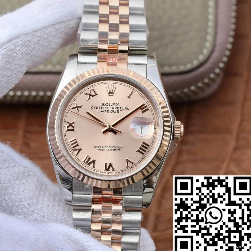 GM Rolex Factory 116231 Pink Dial 36MM Datejust 0311
